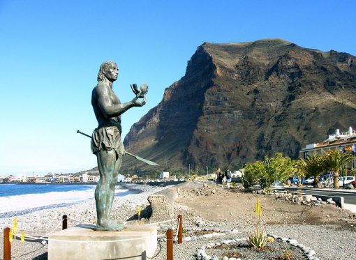 La Gomera – Valle Gran Rey. Autor: Pediant (Wikipedia en neerlandés)