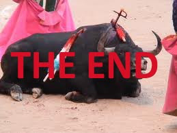 Prohibición corridas de toros.