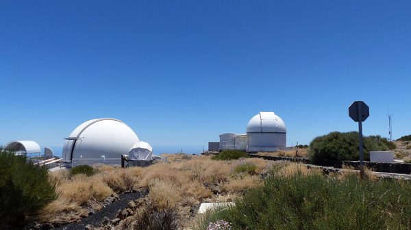 Telescopios nocturnos-Observatorio del Teide, Tenerife