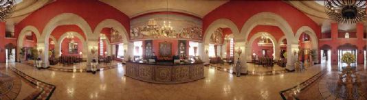 Hall de entrada del hotel