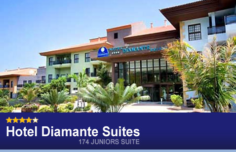 Entrada Hotel Diamante Suites