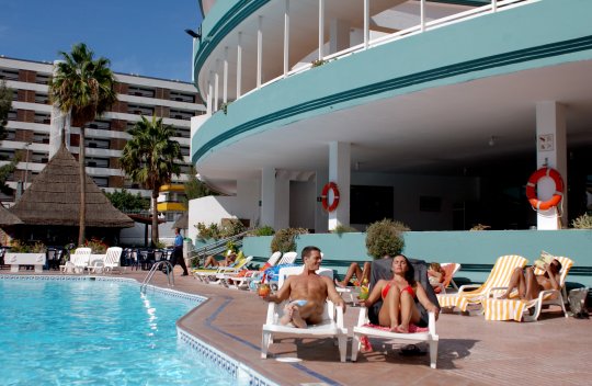 Vista piscina
