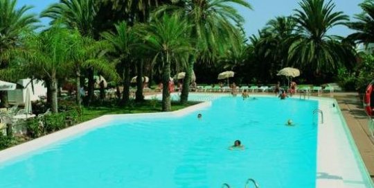 Vista piscina