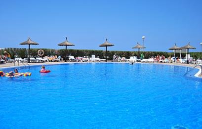 Vista piscina