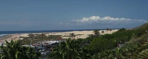 Vista de Playa de Inglés y Maspalomas
