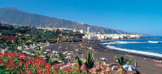 Vista de Playa Jardín