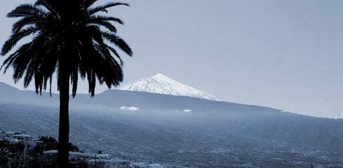 Vista de la Orotava con el Teide de fondo