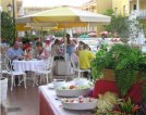 Buffet en las terrazas