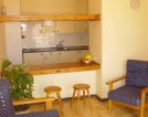 Cocina de los apartamentos