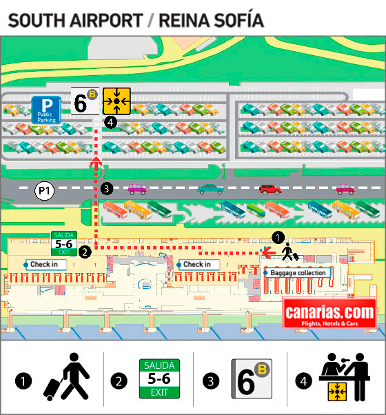 South airport pickup