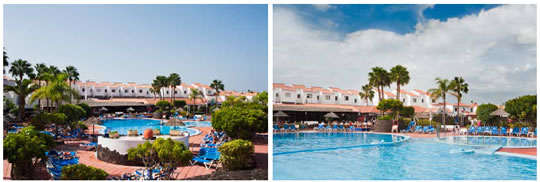 Vistas de la piscina